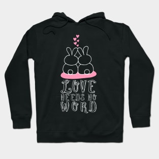 'Love Needs No Words' Autism Awareness Shirt Hoodie